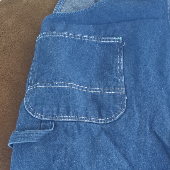 Liberty Men's Blue Denim Overalls - Picture 6 of 7